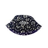 GRiZ X Grassroots Reversibel Polar Fleece Bucket Hat in Blackberry