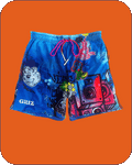 “Stay In Tune” Activewear Reversible Lounge Shorts