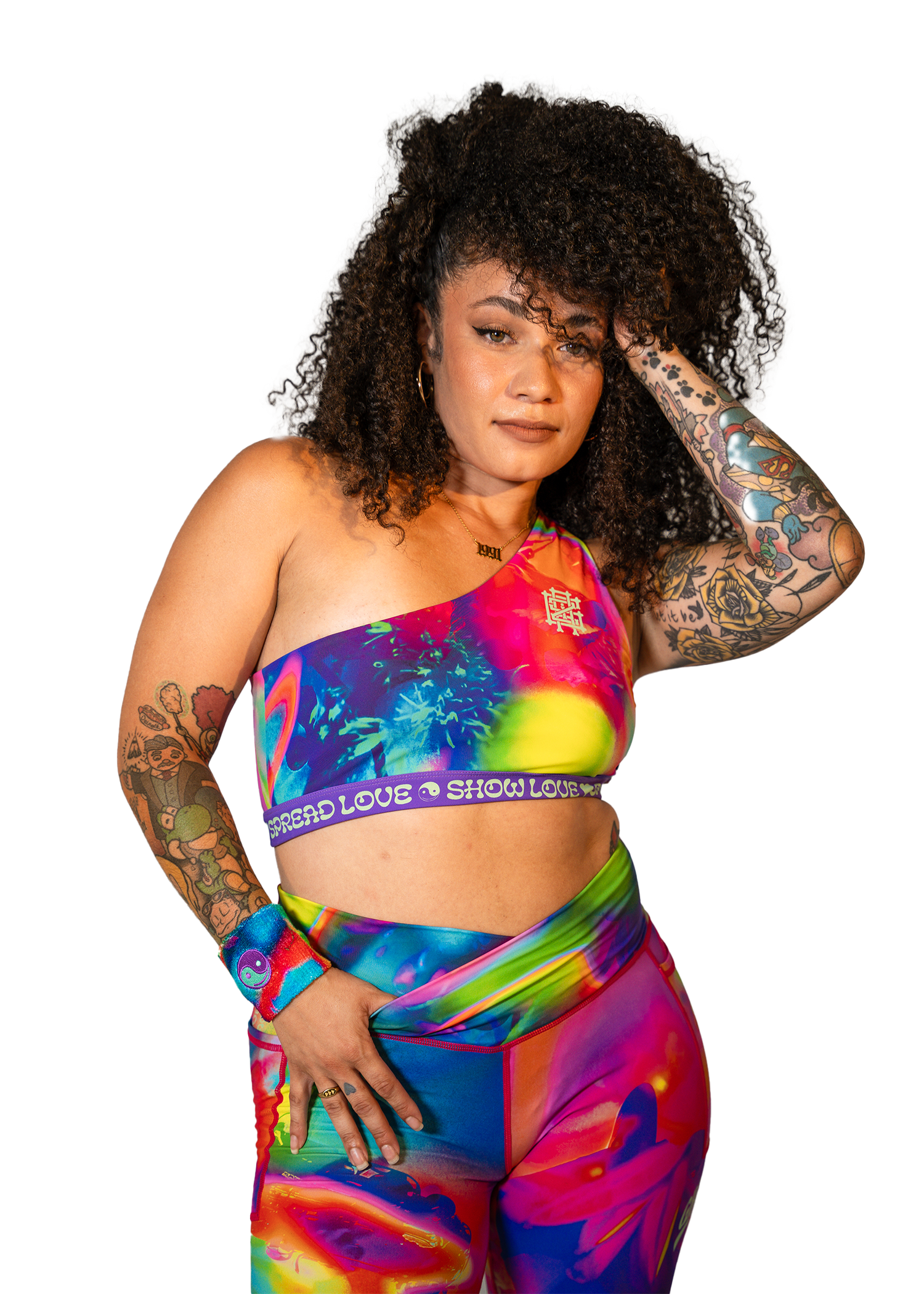 GRiZ Infra Rad Activewear Crossover Waist Leggings