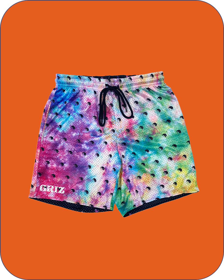 Rainbow Brain Reversible Lounge Shorts