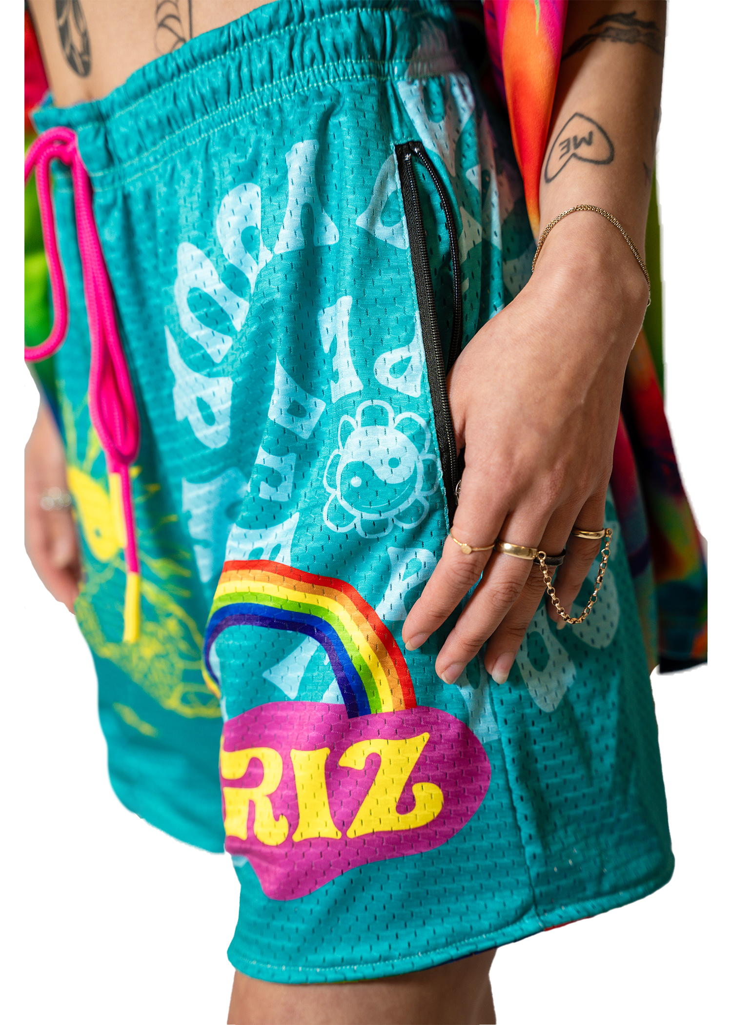 GRiZ Infra Rad Reversible Lounge Shorts