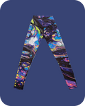Summer Nova Activewear Crossover Waist Leggings