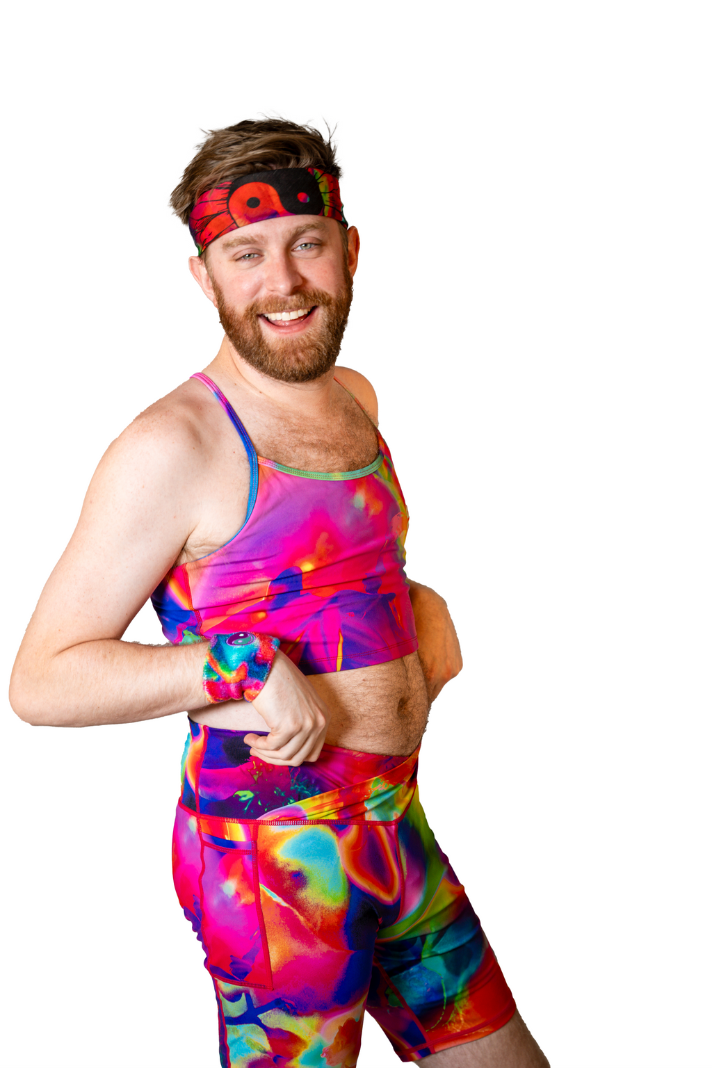 GRiZ Infra Rad Activewear Racerback Sports Tank