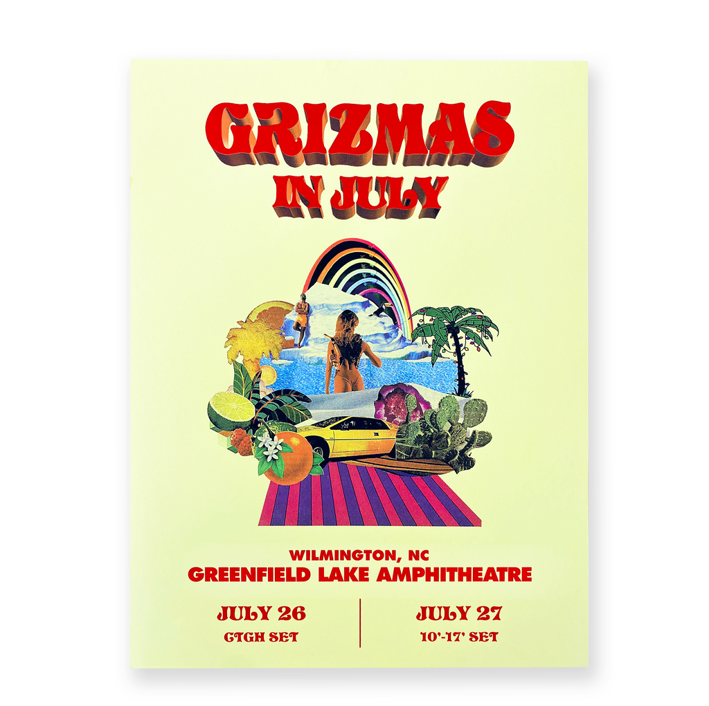 GRiZMAS In July 2019 18 x 24 Event Poster