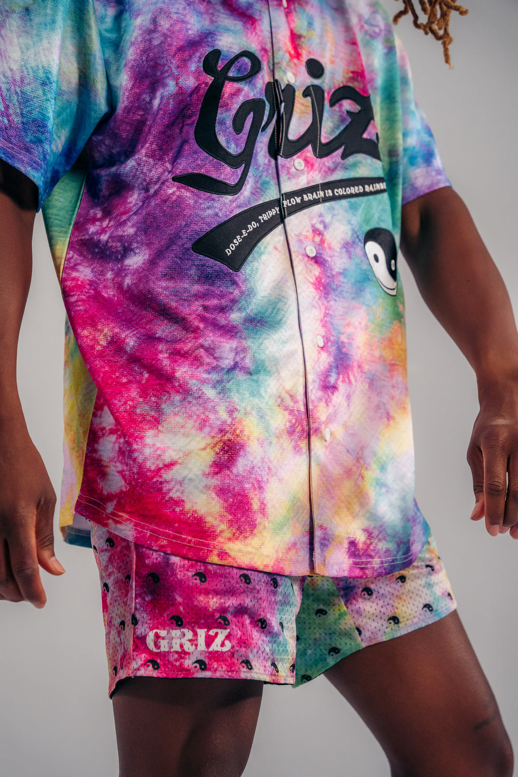 Rainbow Brain Reversible Lounge Shorts