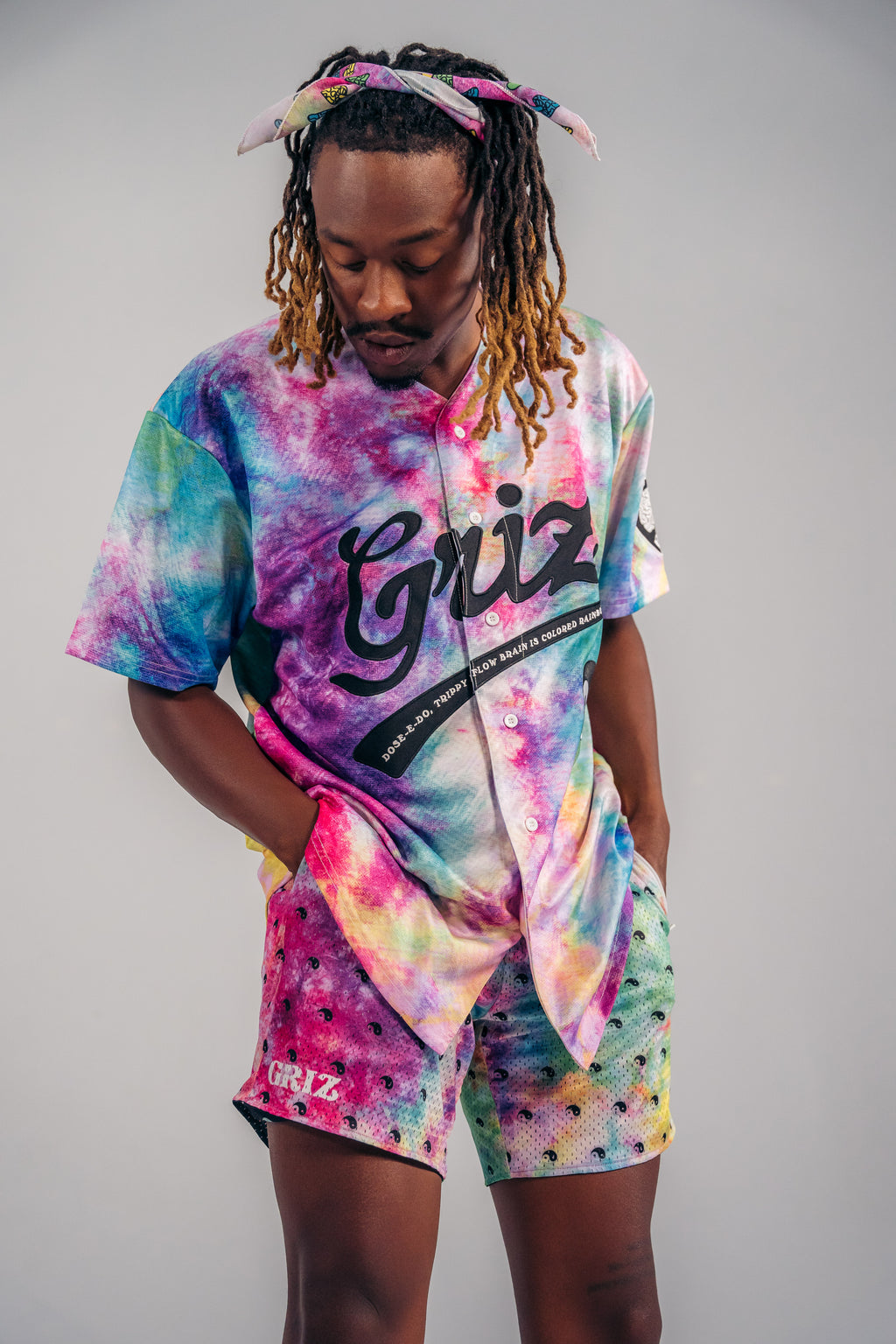 Rainbow Brain Reversible Lounge Shorts