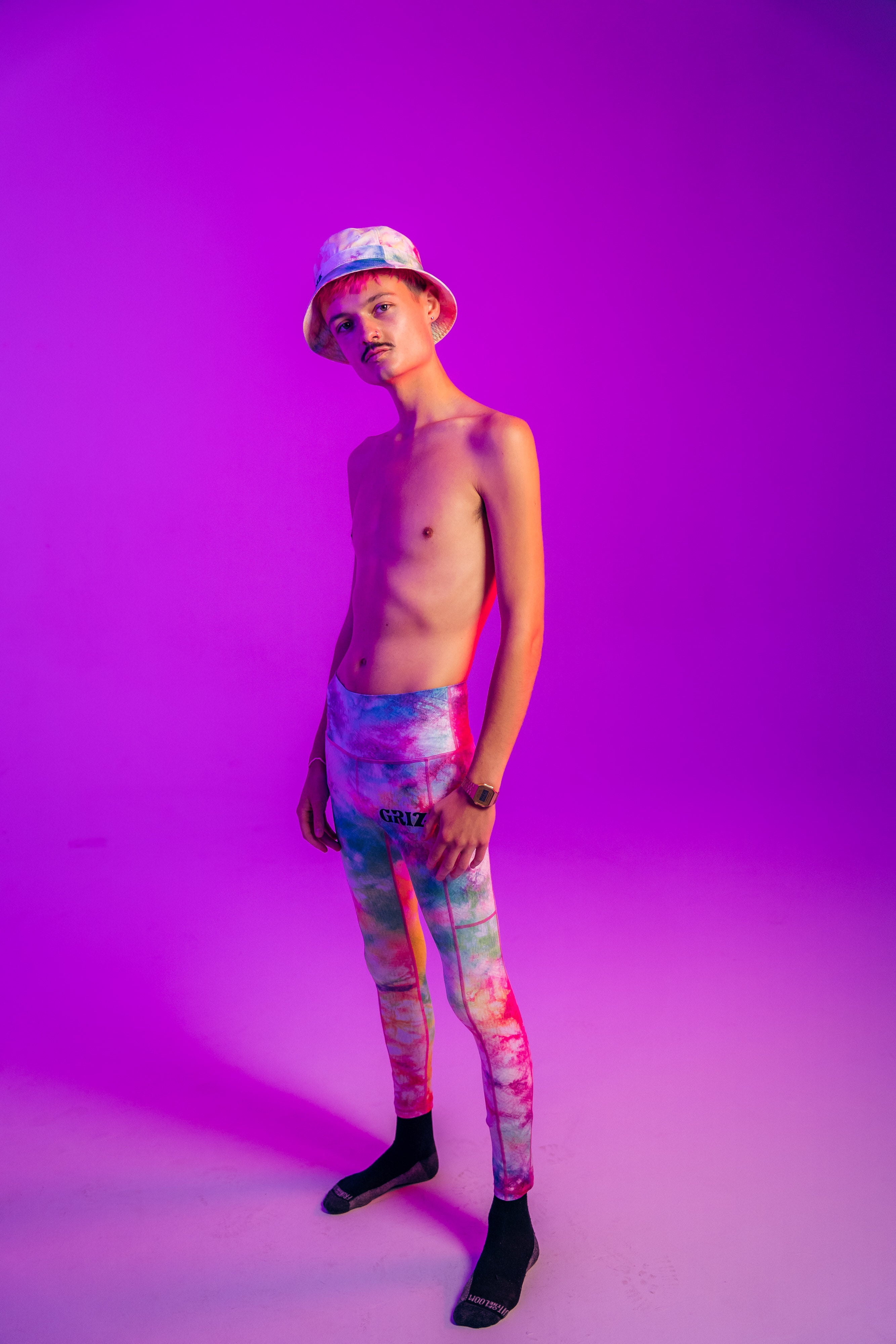 Rainbow Brain High Waisted Leggings