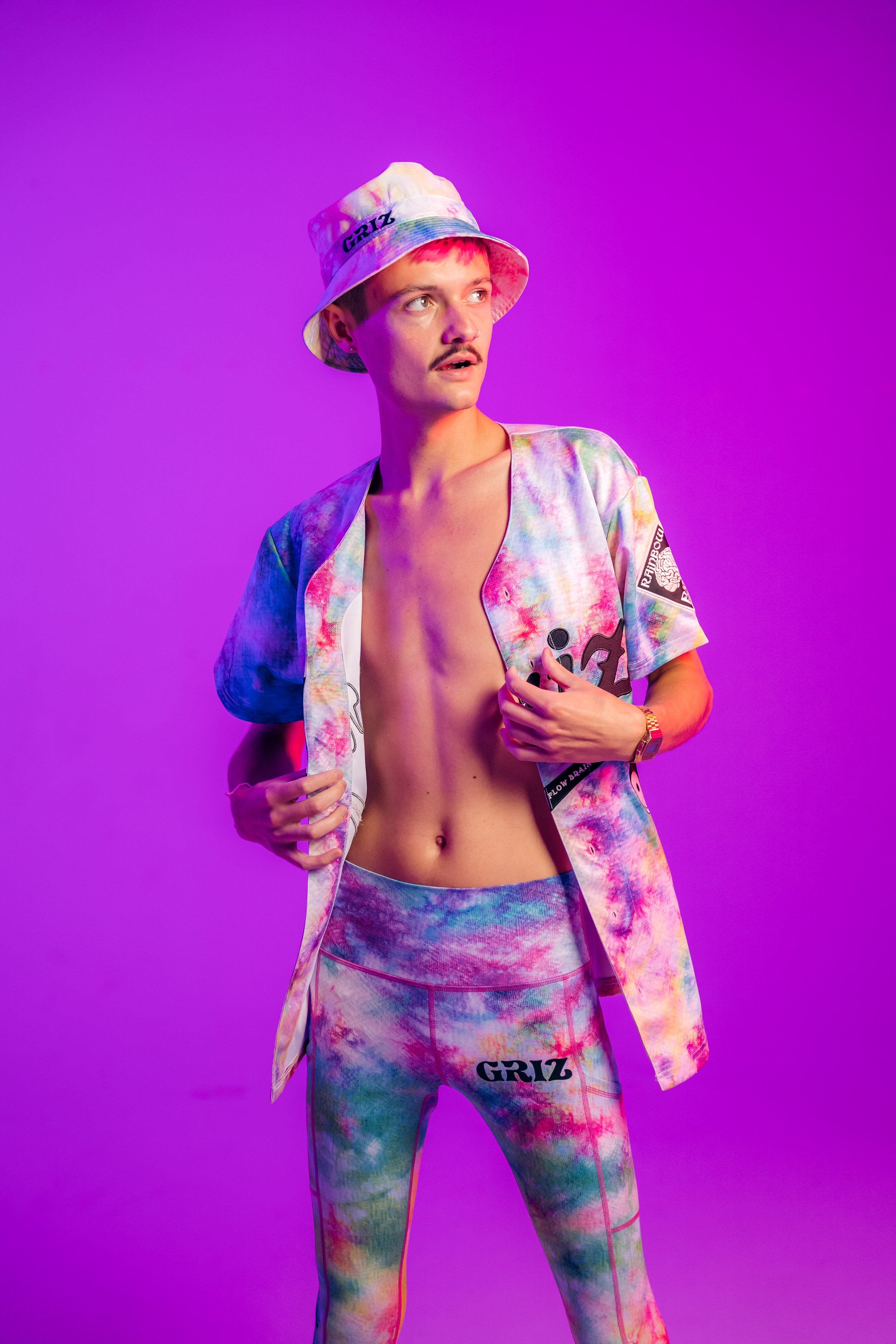Rainbow Brain High Waisted Leggings