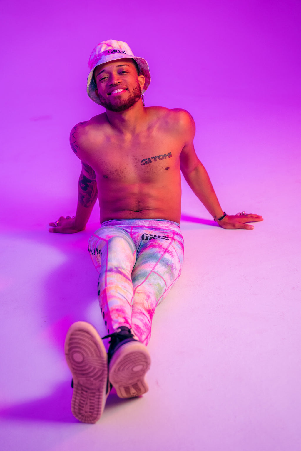 Rainbow Brain High Waisted Leggings