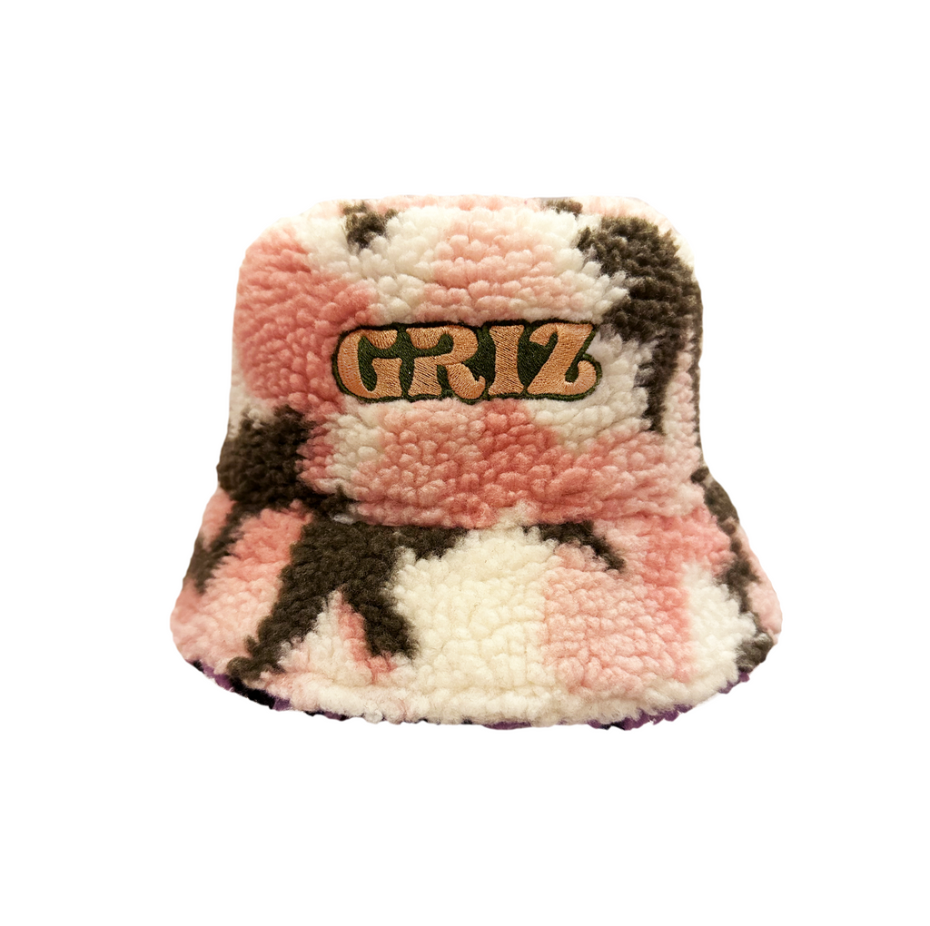 GRiZ x Grassroots Polar Fleece Reversible Bucket Hat