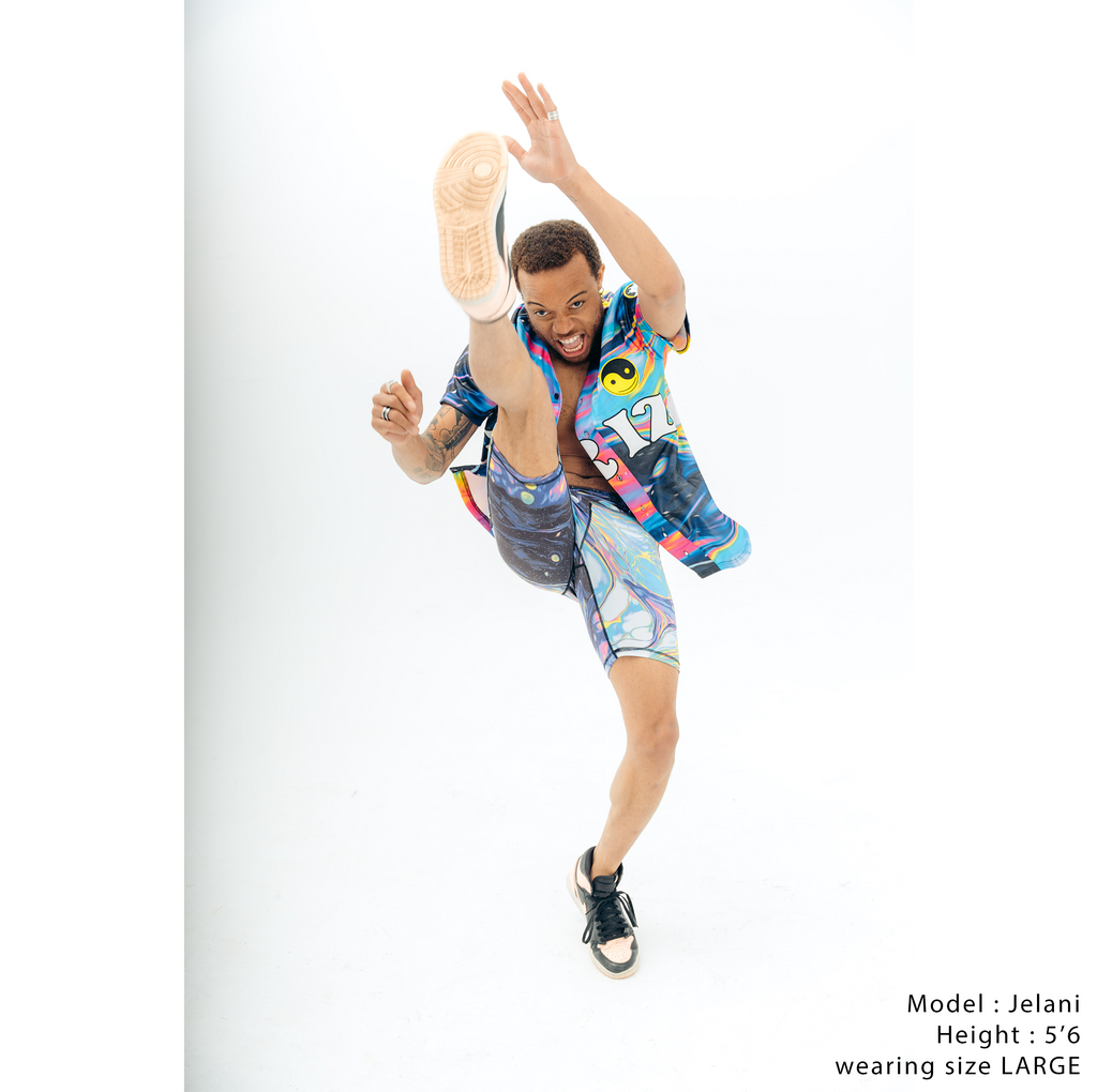 Summer Nova Activewear Crossover Waist Bike Shorts