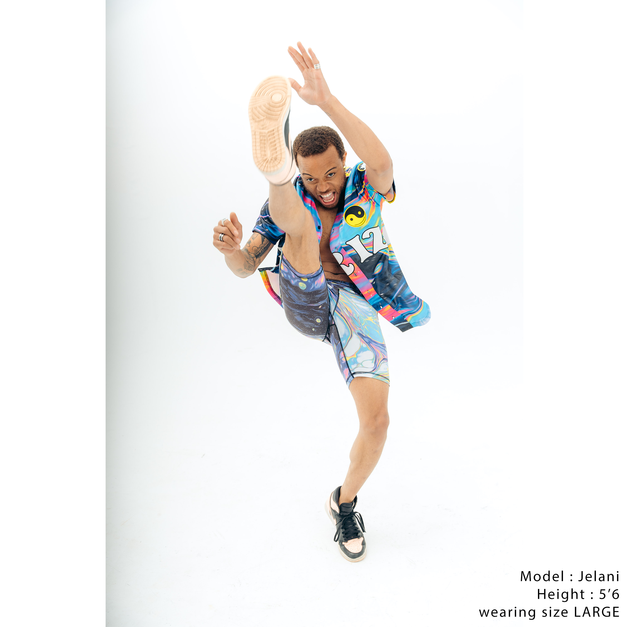 Summer Nova Activewear Crossover Waist Bike Shorts