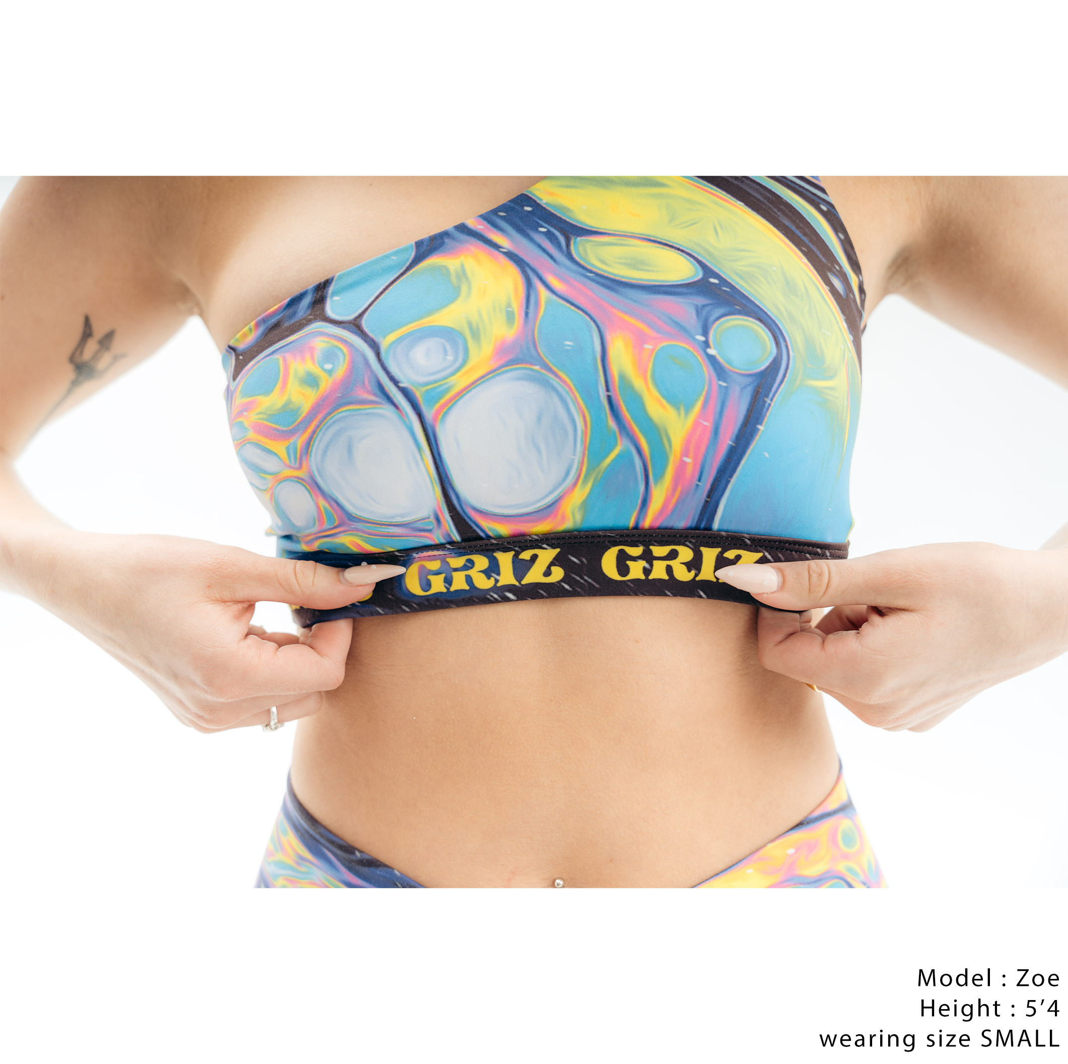Summer Nova Activewear One-Shoulder Sports Bra
