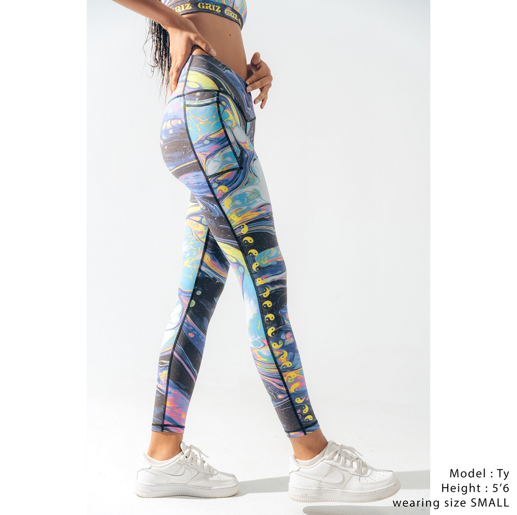 Summer Nova Activewear Crossover Waist Leggings