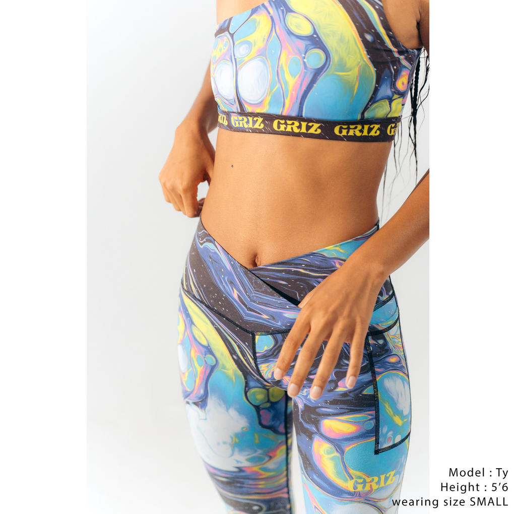 Summer Nova Activewear Crossover Waist Leggings