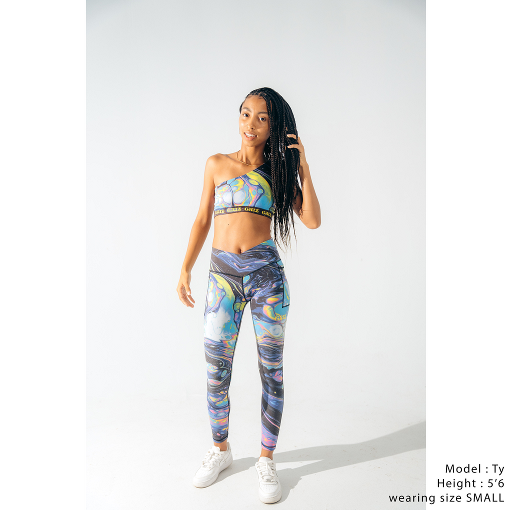 Summer Nova Activewear Crossover Waist Leggings