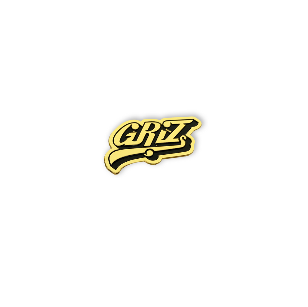 GRiZ Essentials Gold Swoop Logo Pin