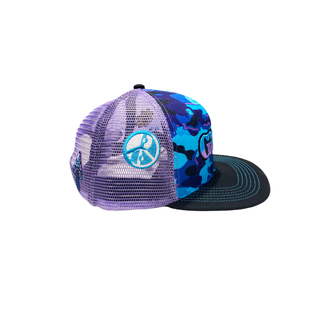 Grassroots x GRiZMAS In July All-Over-Embroidered Trucker Hat