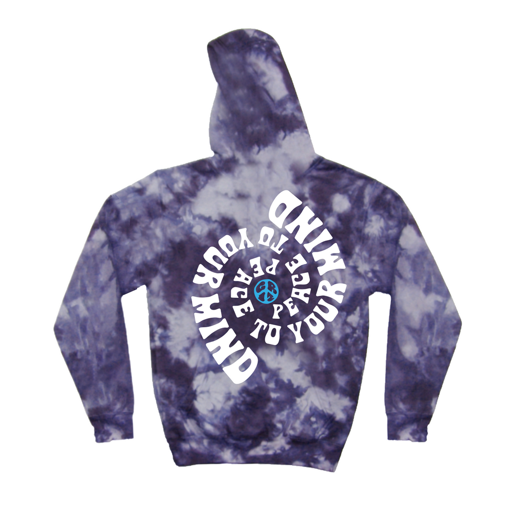 GRiZ Peace To Your Mind Puffy Print Grape Infusion Hoodie