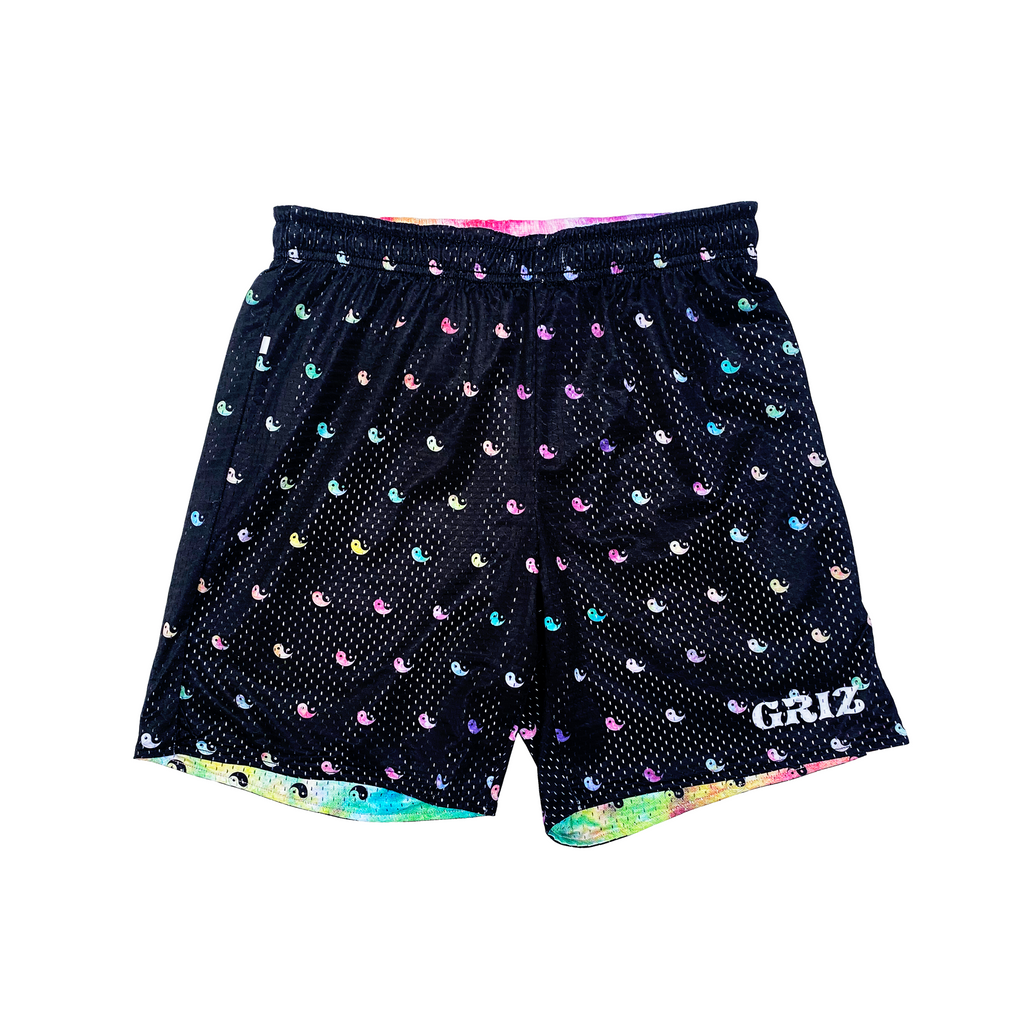 Rainbow Brain Reversible Lounge Shorts