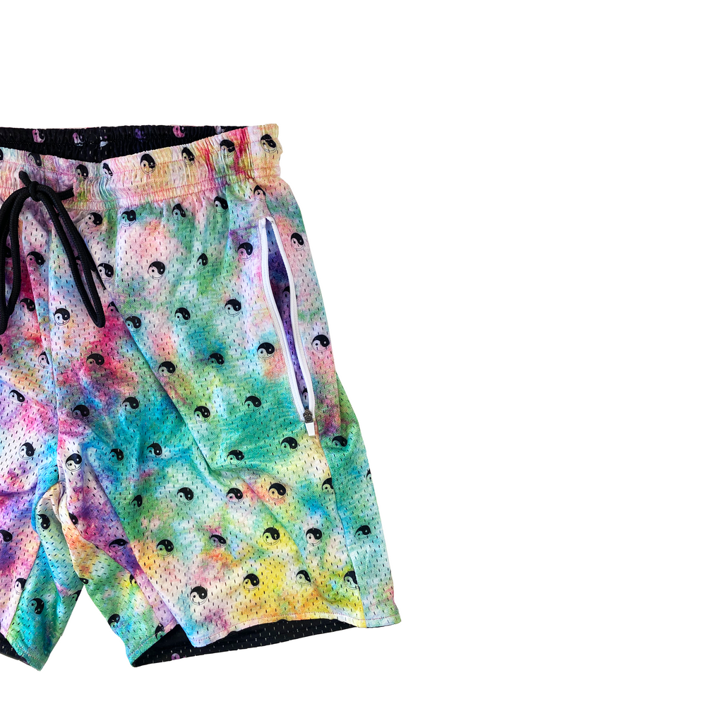 Rainbow Brain Reversible Lounge Shorts