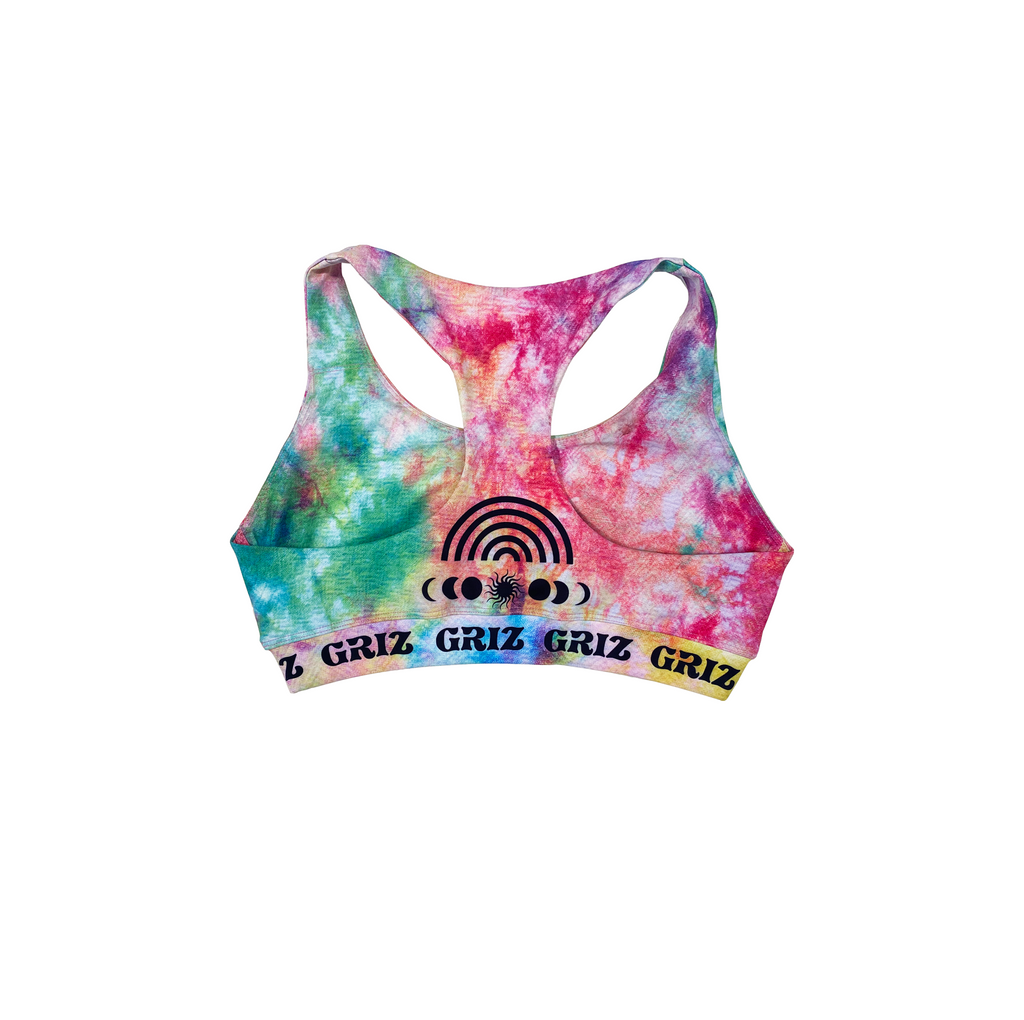 Rainbow Brain Activewear Sports Bra GRiZ Official Merchandise